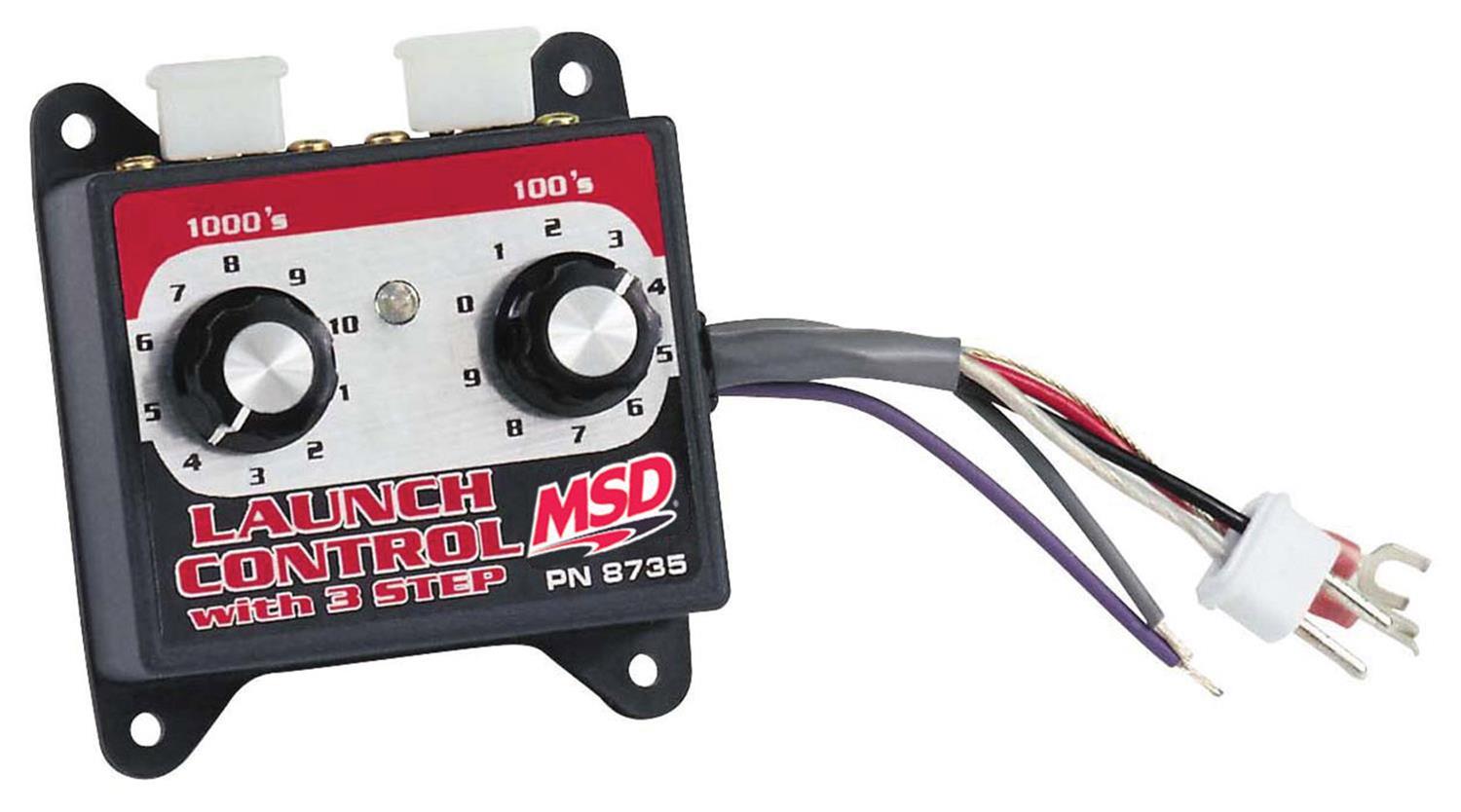 MSD Launch Control Module Selectors 8735