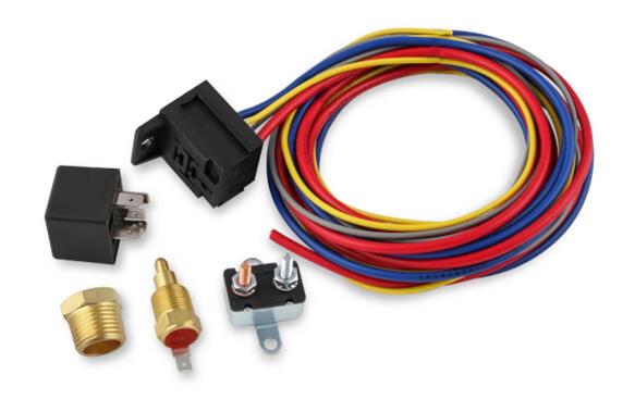 MSD Electric Fan Harness and Relay Kits 89616
