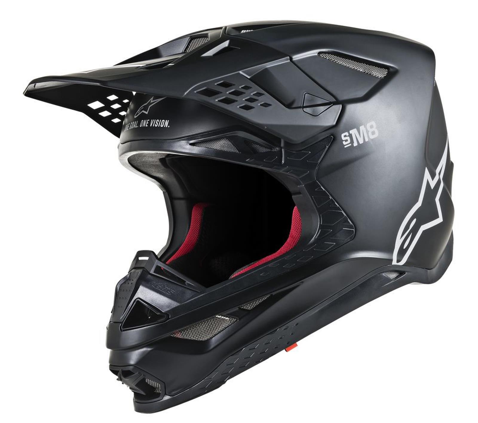 Alpinestars MX Supertech M8 Helmets 8300719-110-2X