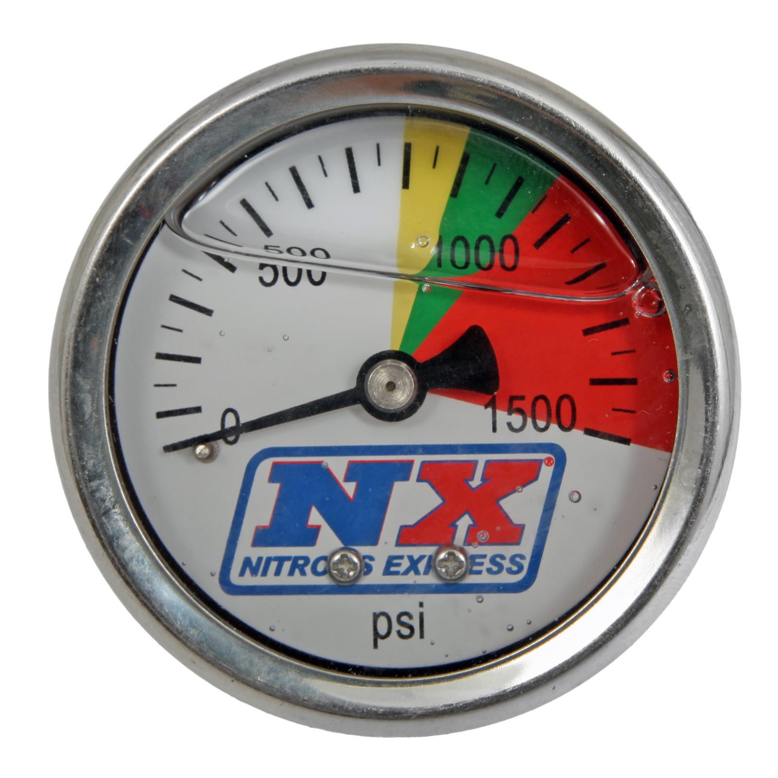 Nitrous Express Flo-Thru Nitrous Pressure Gauges 15508