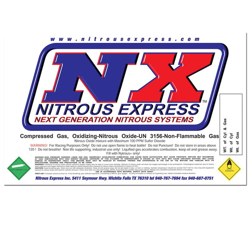 Nitrous Express Decals 15994