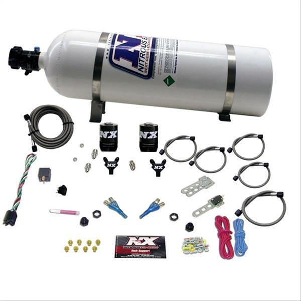 Nitrous Express EFI Race Dual Nozzle Nitrous Systems 20115-15