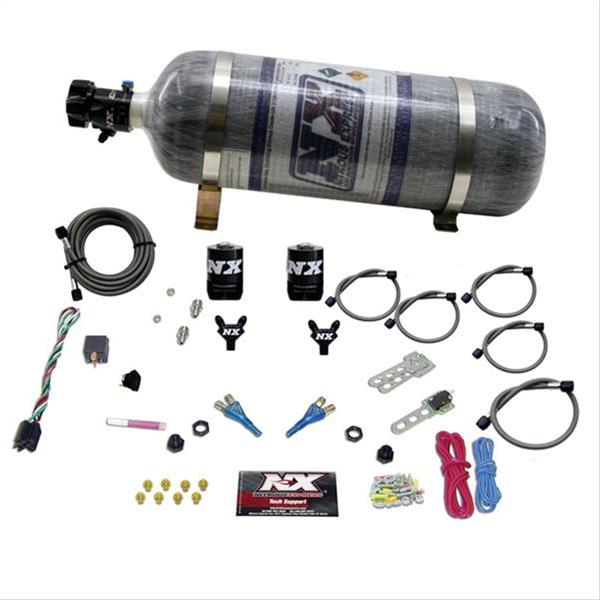 Nitrous Express Dodge V-8 TBI Dual Nozzle Nitrous Systems 20213-12