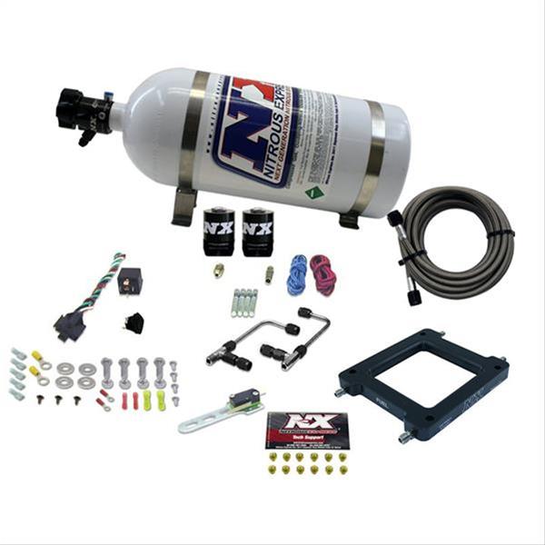 Nitrous Express Gemini Twin Stage 6 Plate Nitrous Systems 60075-10