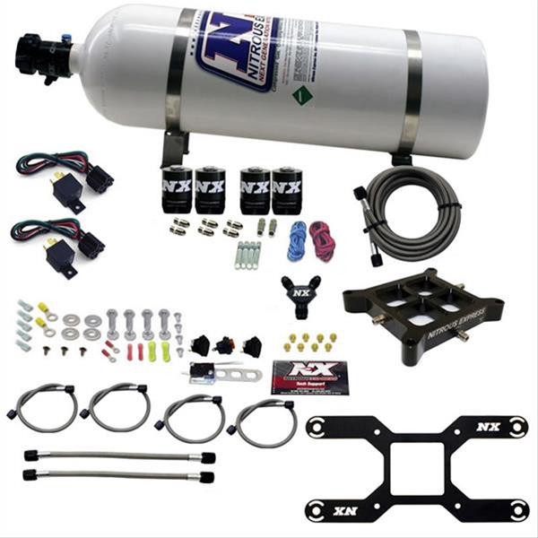 Nitrous Express Billet Crossbar Nitrous Plate Systems 66042-15