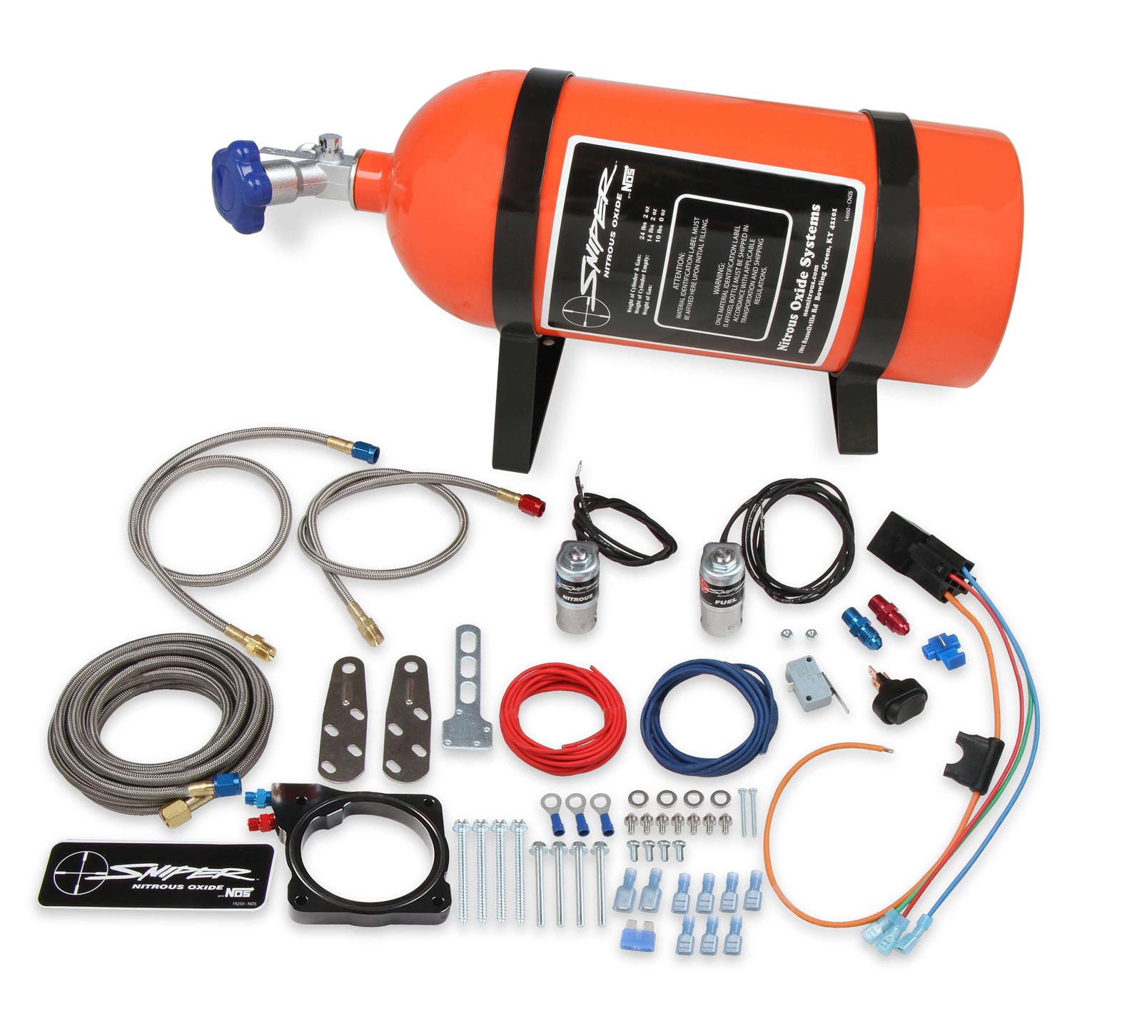 NOS Sniper EFI Wet Nitrous Systems 07167NOS