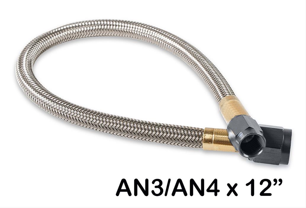 NOS Stainless Steel Braided Hoses 15340BNOS