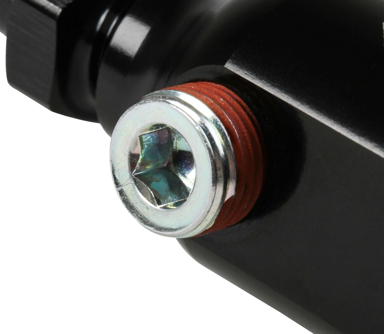 NOS Late Model Billet Fuel Line Adapters 17002NOS