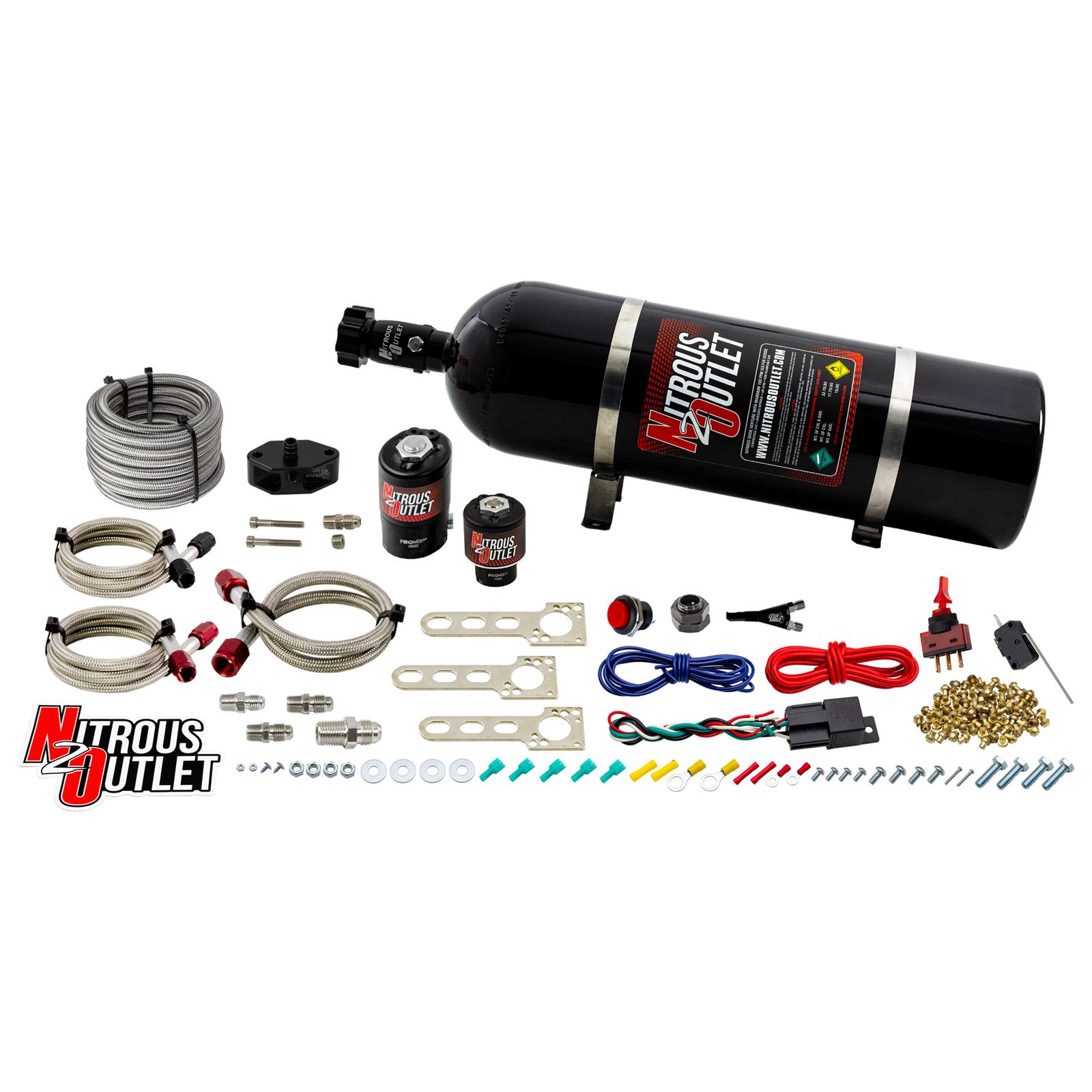 Nitrous Outlet EFI Single Nozzle Systems 00-10014-15