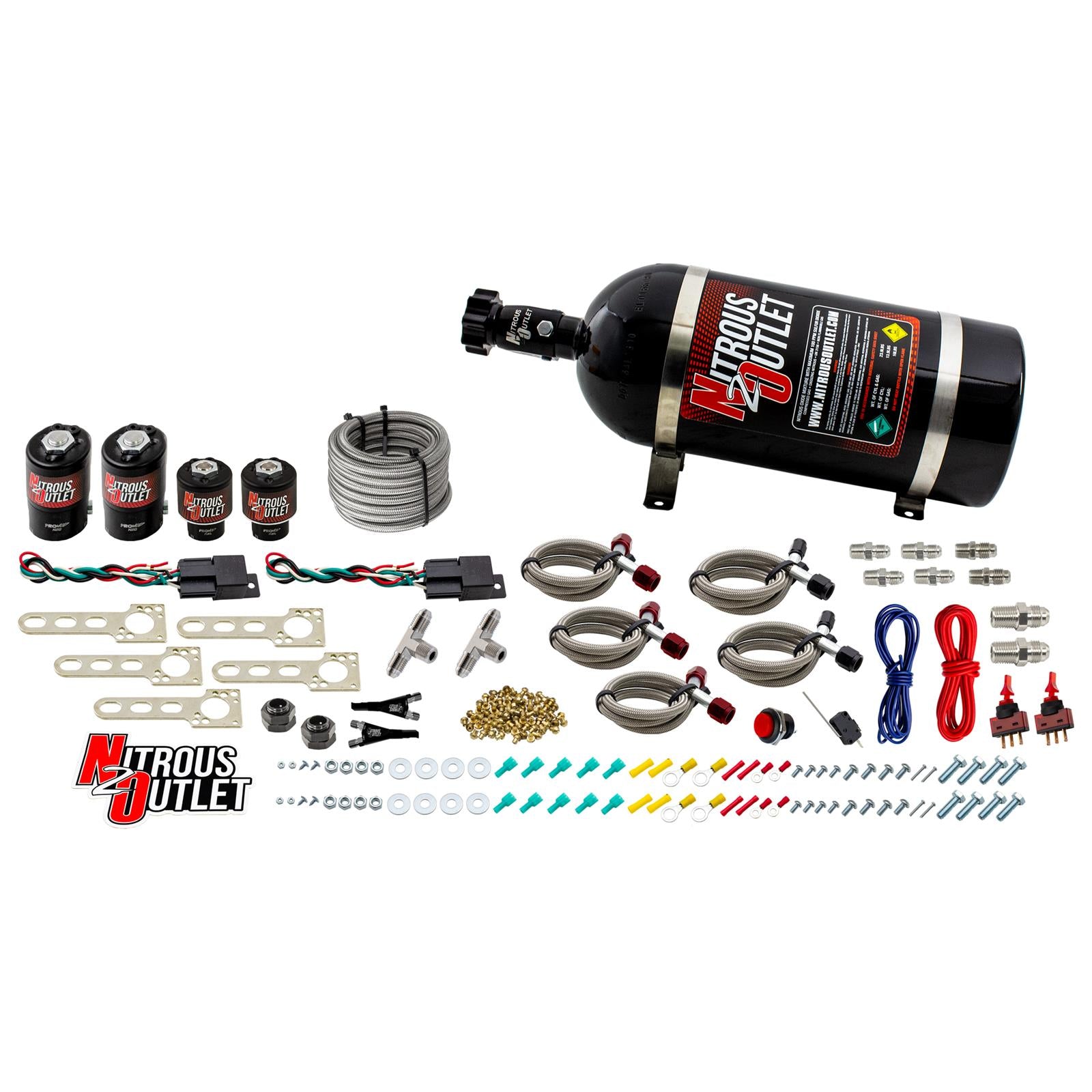 Nitrous Outlet EFI Dual Stage Single Nozzle Systems 00-10033-10