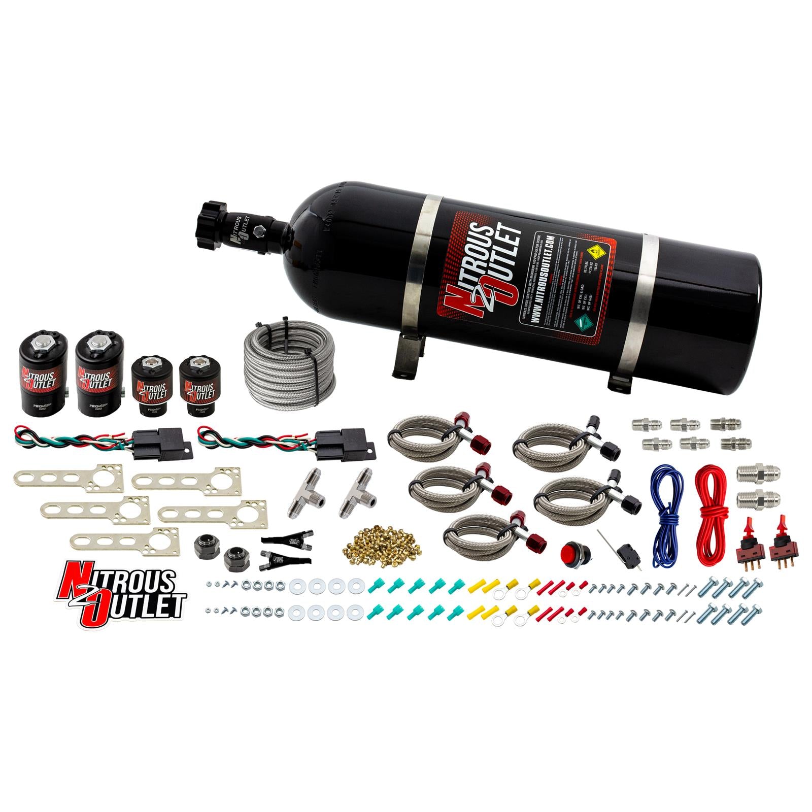 Nitrous Outlet EFI Dual Stage Single Nozzle Systems 00-10033-15