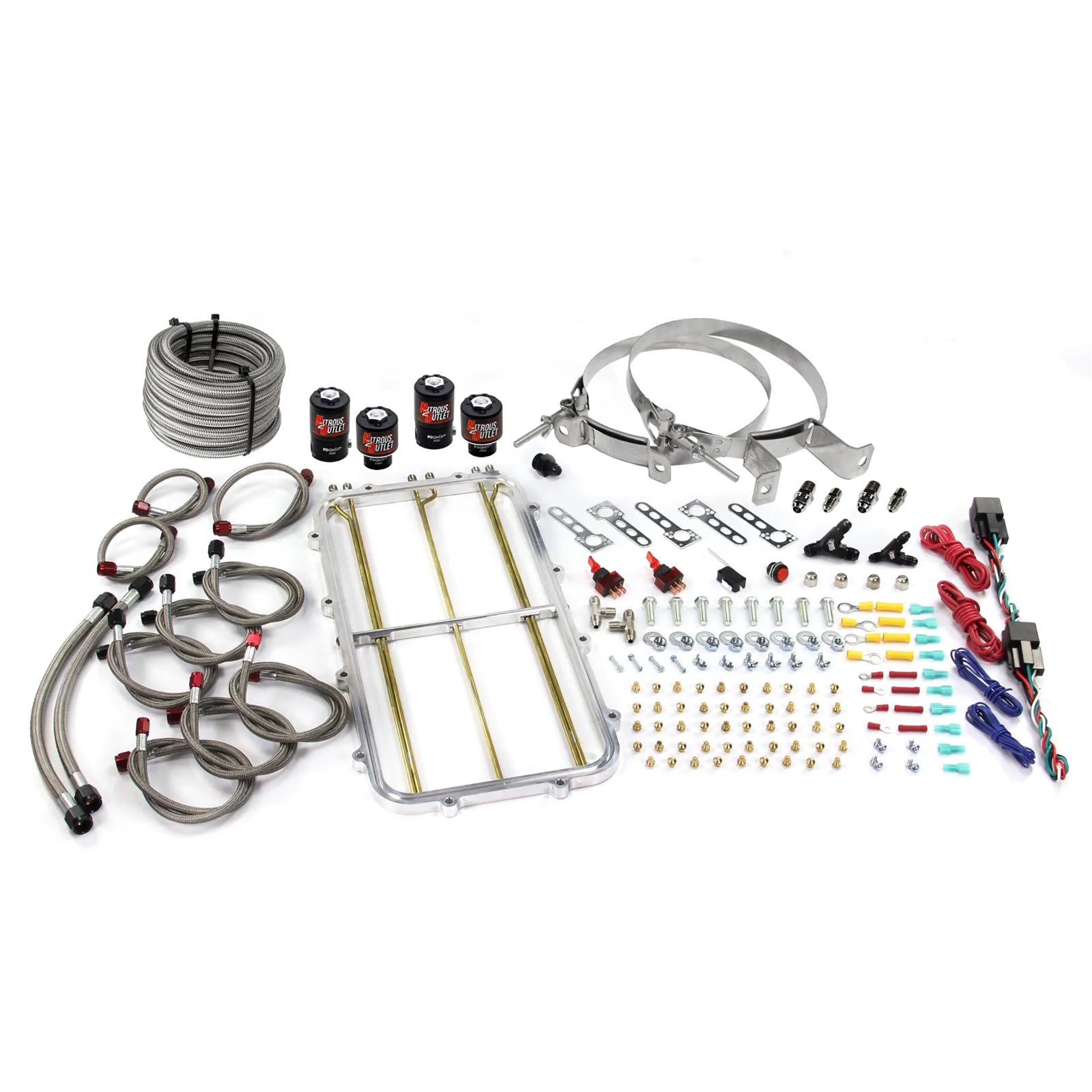 Nitrous Outlet Holley Hi-Ram Nitrous Spacer Plate Systems 00-10184-00