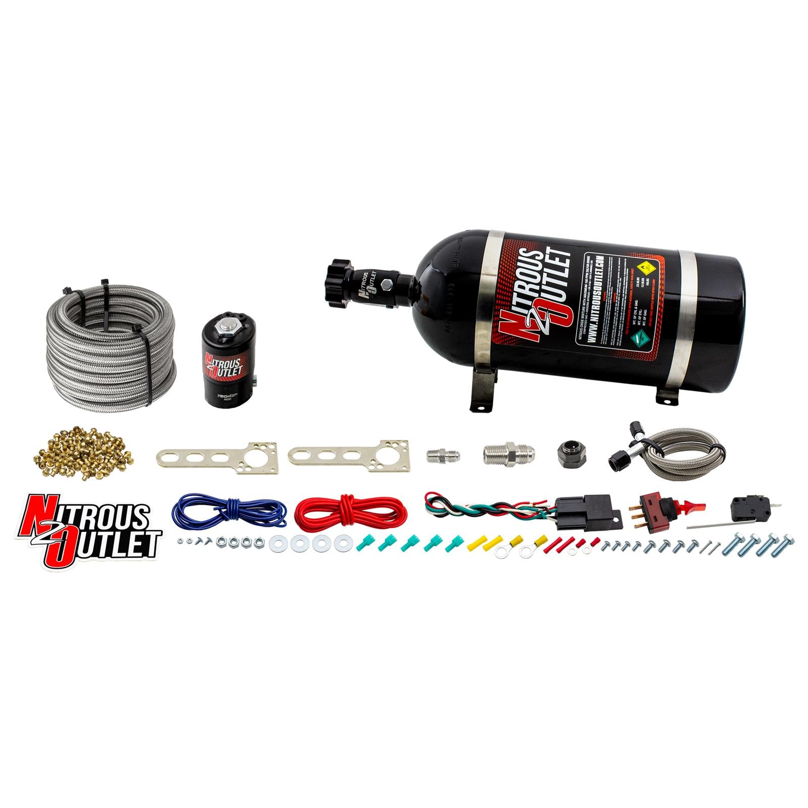Nitrous Outlet Single Nozzle Dry Nitrous Systems 00-10200-10