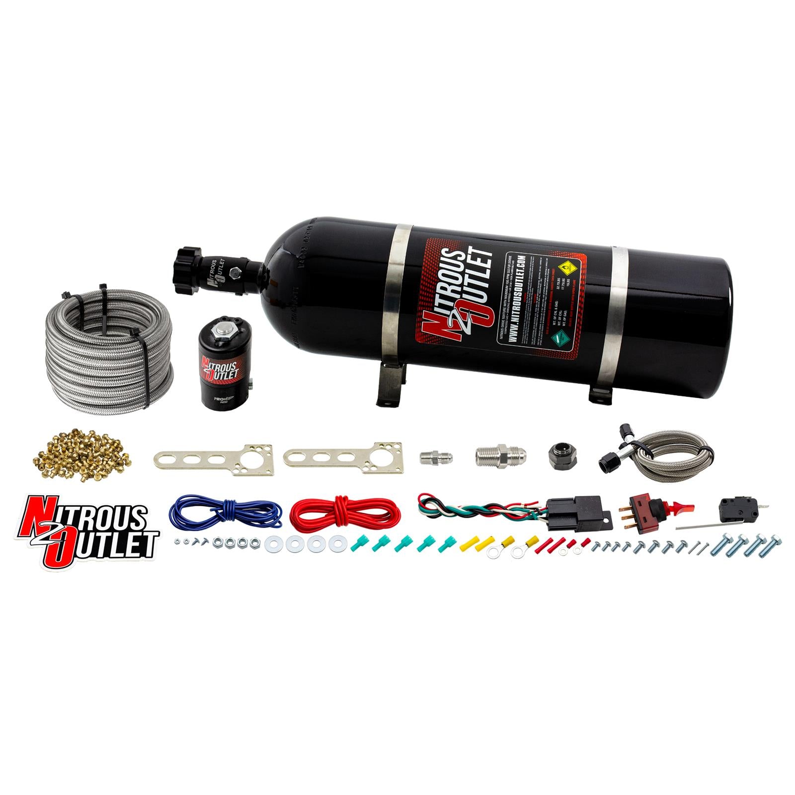 Nitrous Outlet Single Nozzle Dry Nitrous Systems 00-10200-15