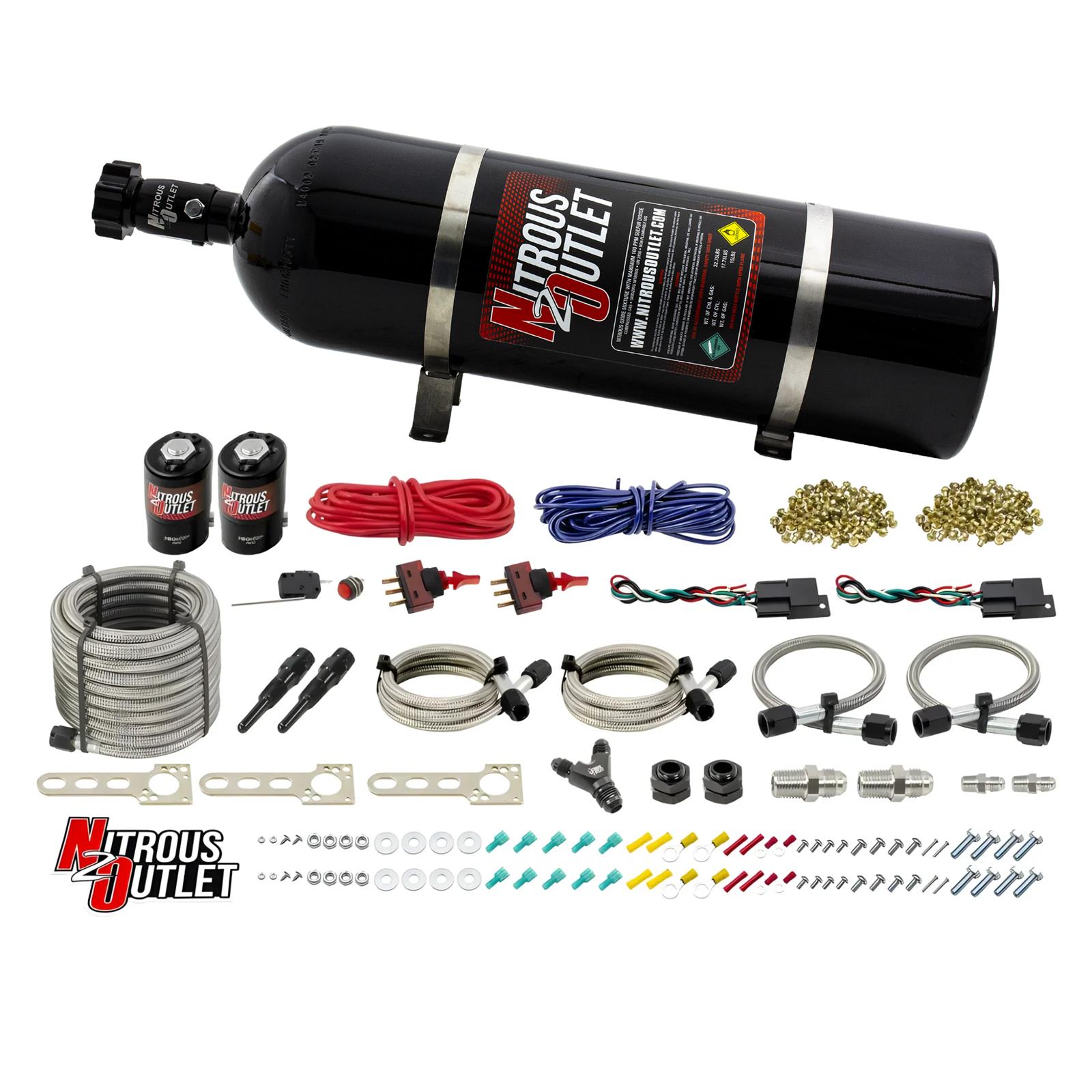 Nitrous Outlet Dual Nozzle Nitrous Systems 00-10207-15