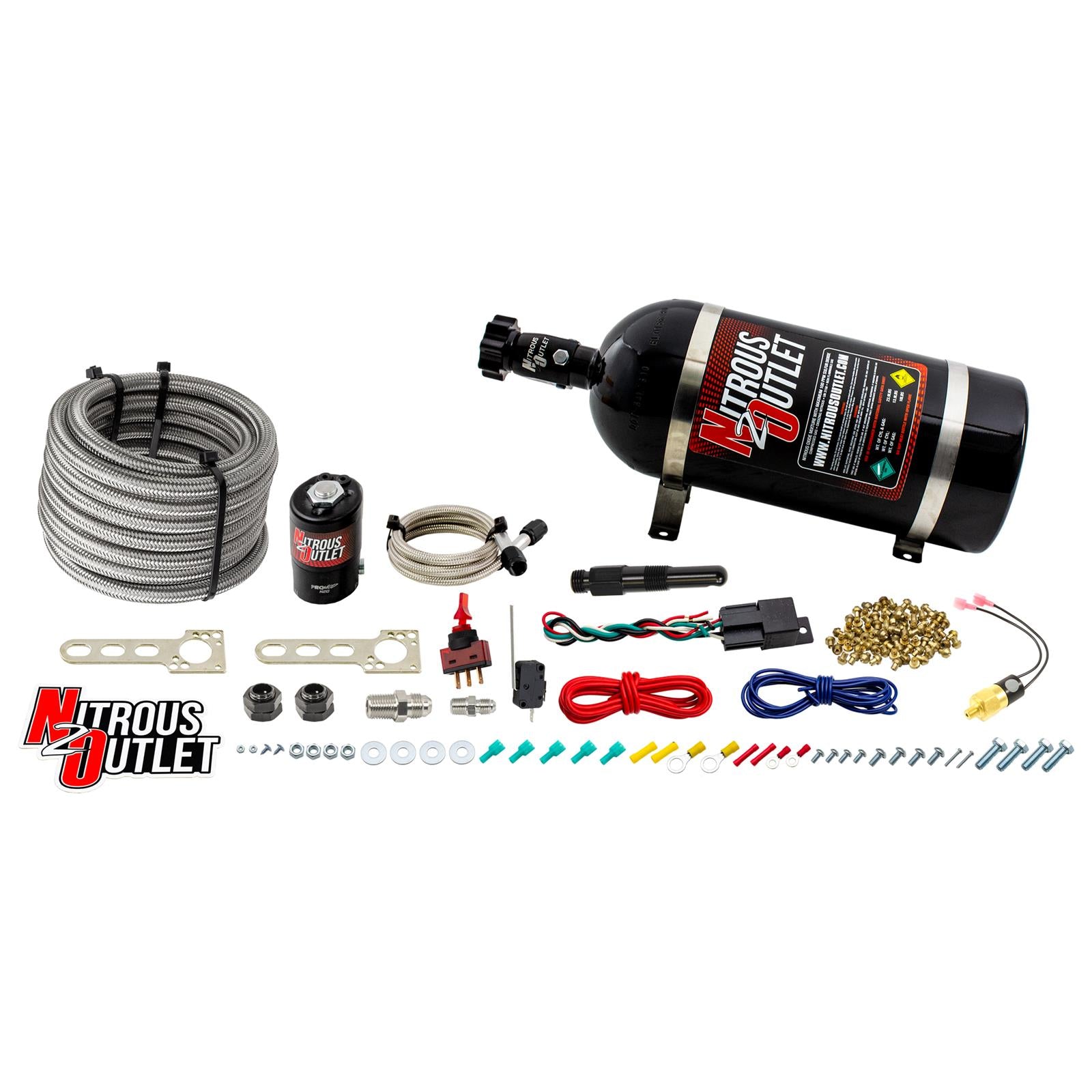 Nitrous Outlet Single Nozzle Dry Nitrous Systems 00-10250-10