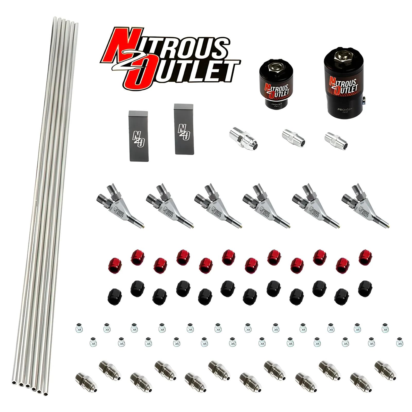 Nitrous Outlet Nitrous Oxide Plumbing Kits 00-10386-SBT