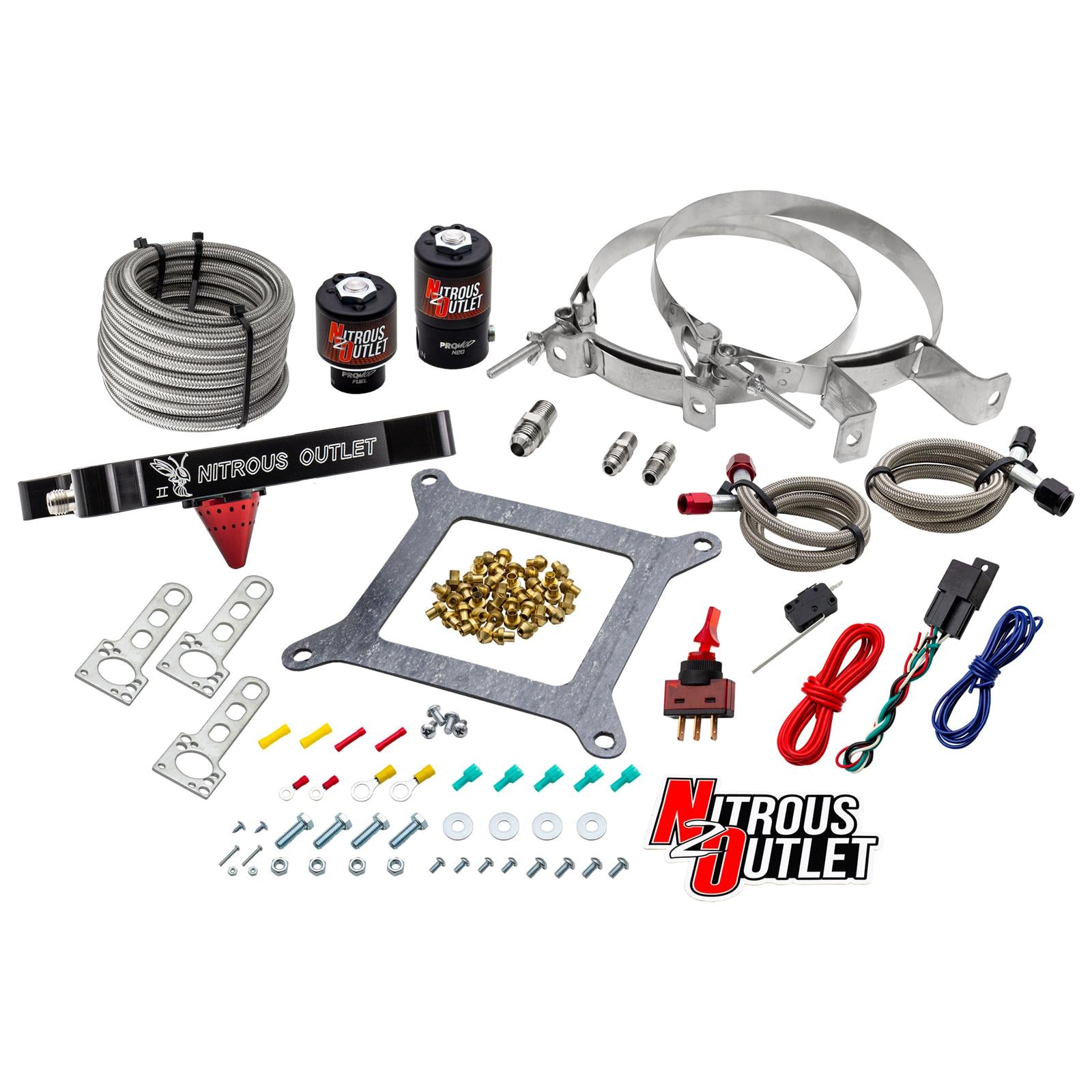 Nitrous Outlet Stinger Plate Nitrous Oxide Systems 00-10600-00