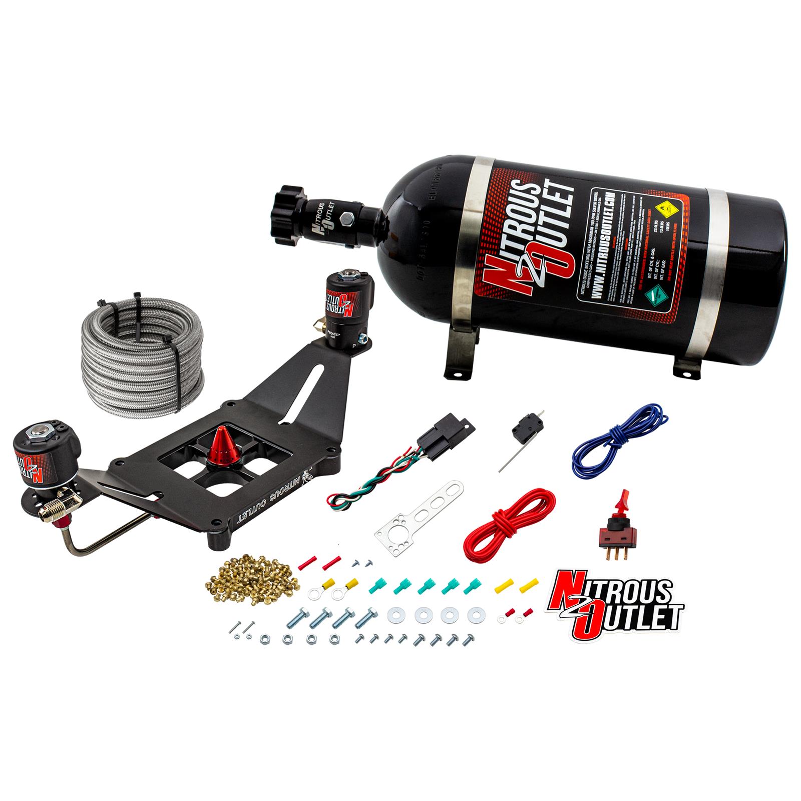 Nitrous Outlet Stinger Plate Nitrous Oxide Systems 00-10610-10