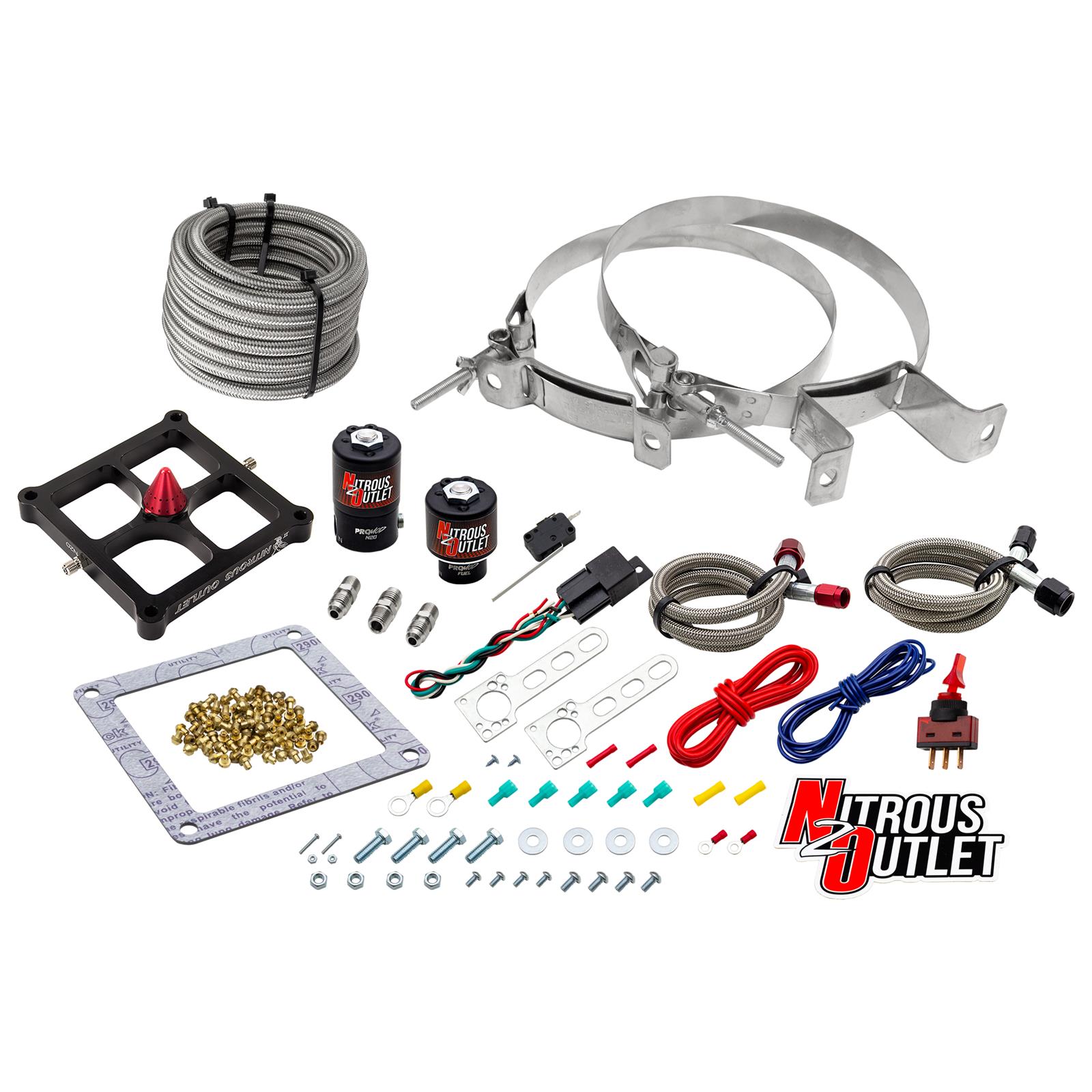 Nitrous Outlet Stinger Plate Nitrous Oxide Systems 00-10650-00