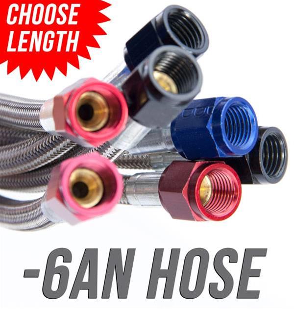 Nitrous Outlet Stainless Steel Braided Hoses 00-20910