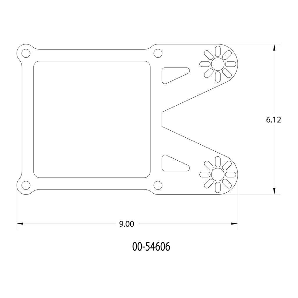 Nitrous Outlet Nitrous Oxide Solenoid Mounting Brackets 00-54606