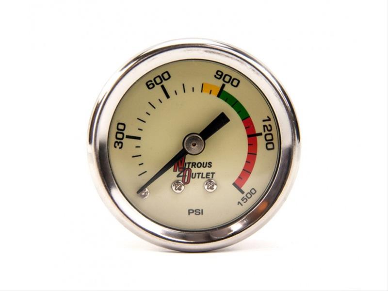 Nitrous Outlet Luminescent Nitrous Pressure Gauges 00-63001-6