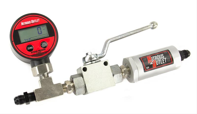 Nitrous Outlet Digital Inline Nitrous Pressure Gauges 00-63017-6