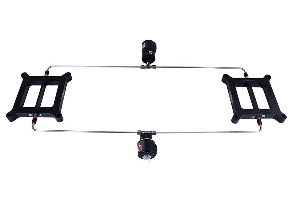 Nitrous Outlet 4150 Weekend Warrior Tunnel Ram Dual Plate Nitrous Systems 00-10072-10