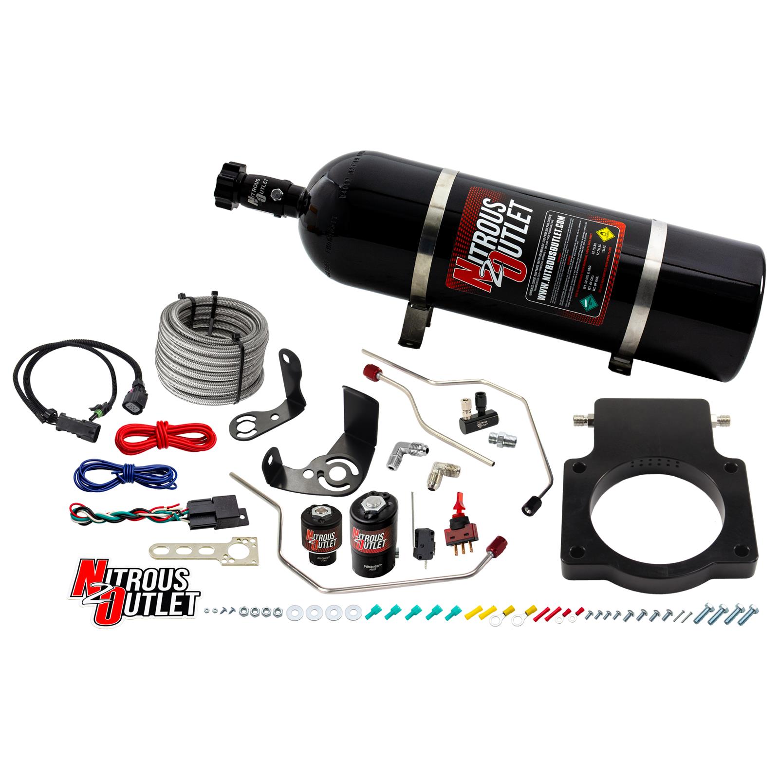 Nitrous Outlet Hardline Nitrous Oxide Plate Systems 00-10119-90-15