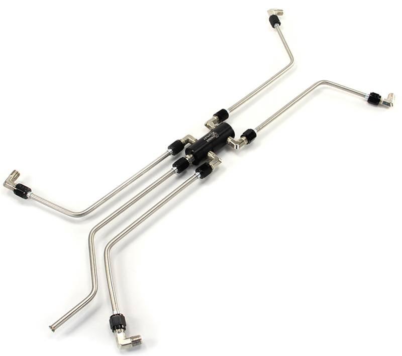 Nitrous Outlet 860 Performance Hard Lined LSX Tall Deck Steam Vent Kits 03-51001