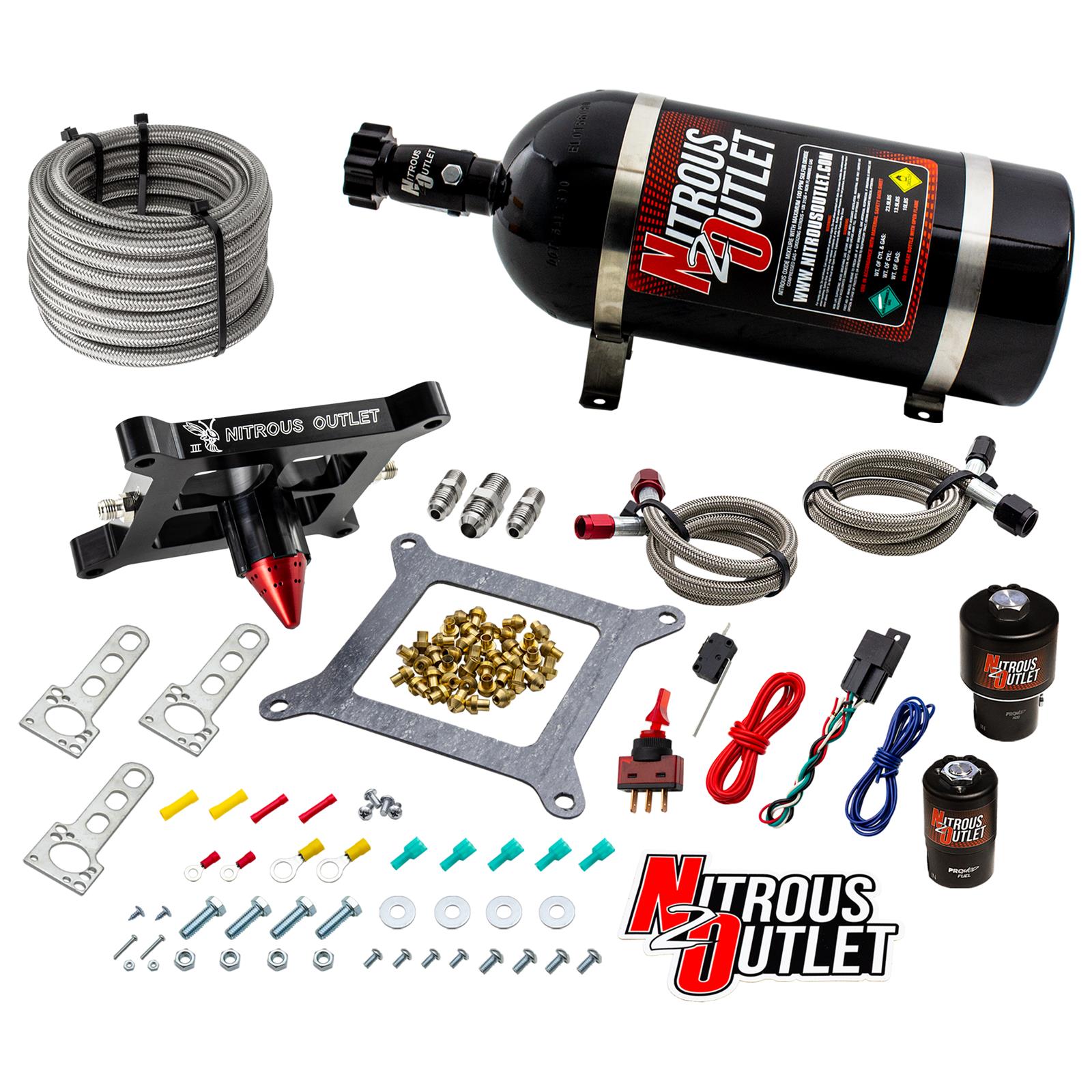 Nitrous Outlet 4150 GENIII Stinger Nitrous Oxide Plate Systems 00-10602-GEN3-10