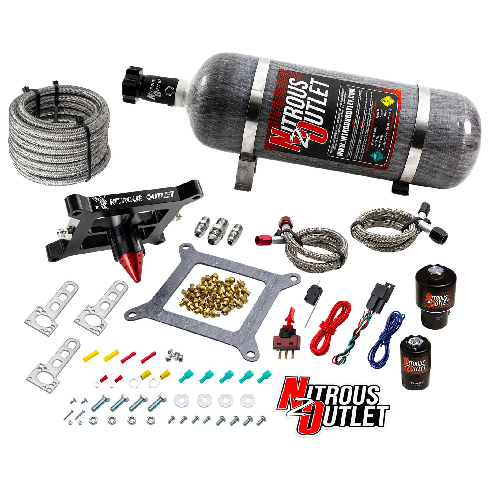 Nitrous Outlet 4150 GENIII Stinger Nitrous Oxide Plate Systems 00-10602-GEN3-12