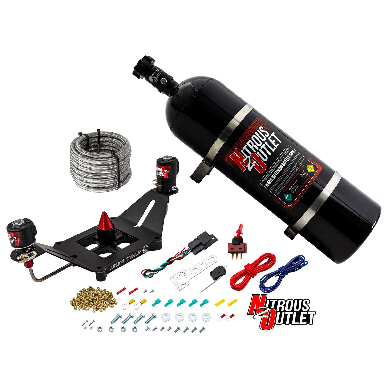 Nitrous Outlet 4150 GENIII Stinger Nitrous Oxide Plate Systems 00-10610-GEN3-15