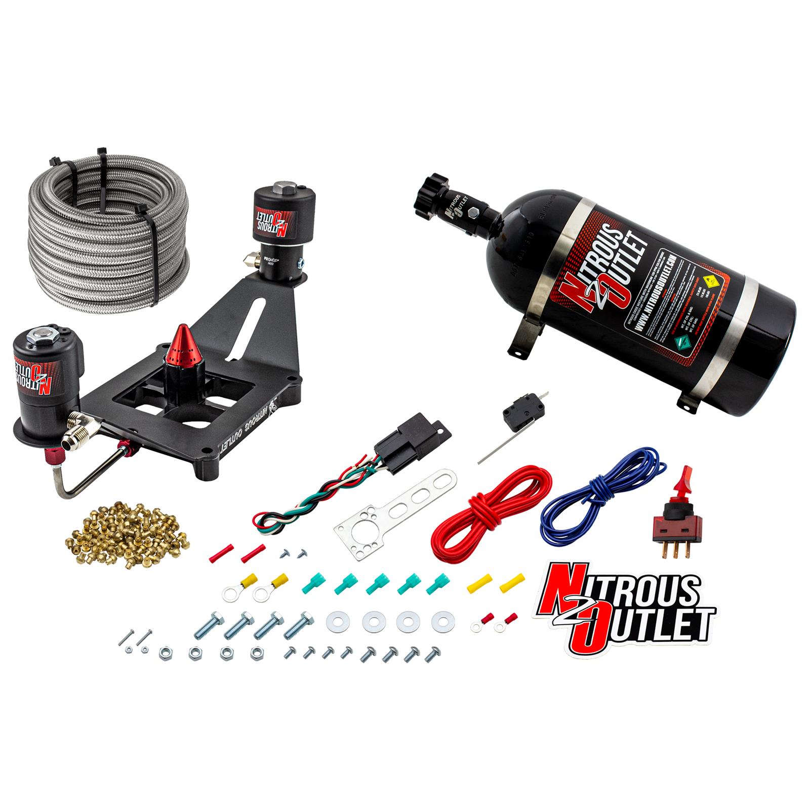 Nitrous Outlet 4150 GENIII Stinger Nitrous Oxide Plate Systems 00-10612-GEN3-10