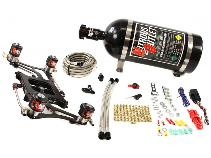 Nitrous Outlet 4150 GENIII Hornet Dual-Stage Nitrous Oxide Plate Systems 00-10626-GEN3-00