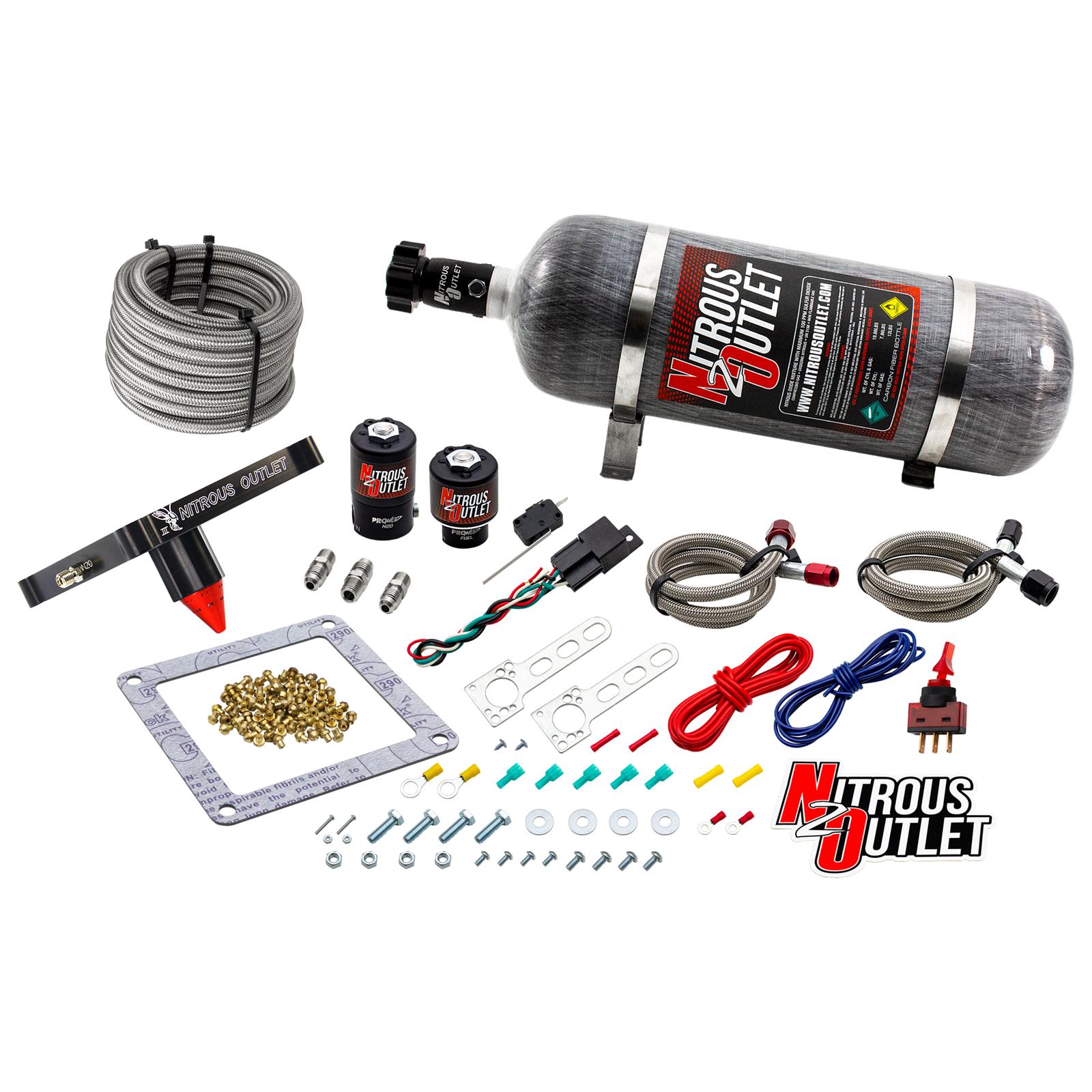 Nitrous Outlet 4150 GENIII Stinger Nitrous Oxide Plate Systems 00-10650-GEN3-12