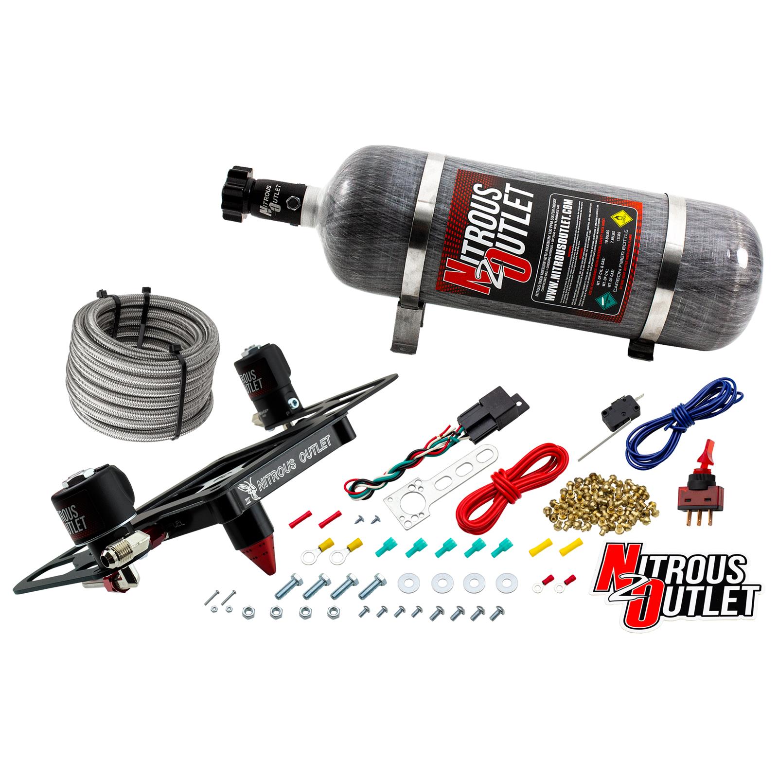 Nitrous Outlet 4500 GENIII Stinger Nitrous Oxide Plate Systems 00-10654-GEN3-12