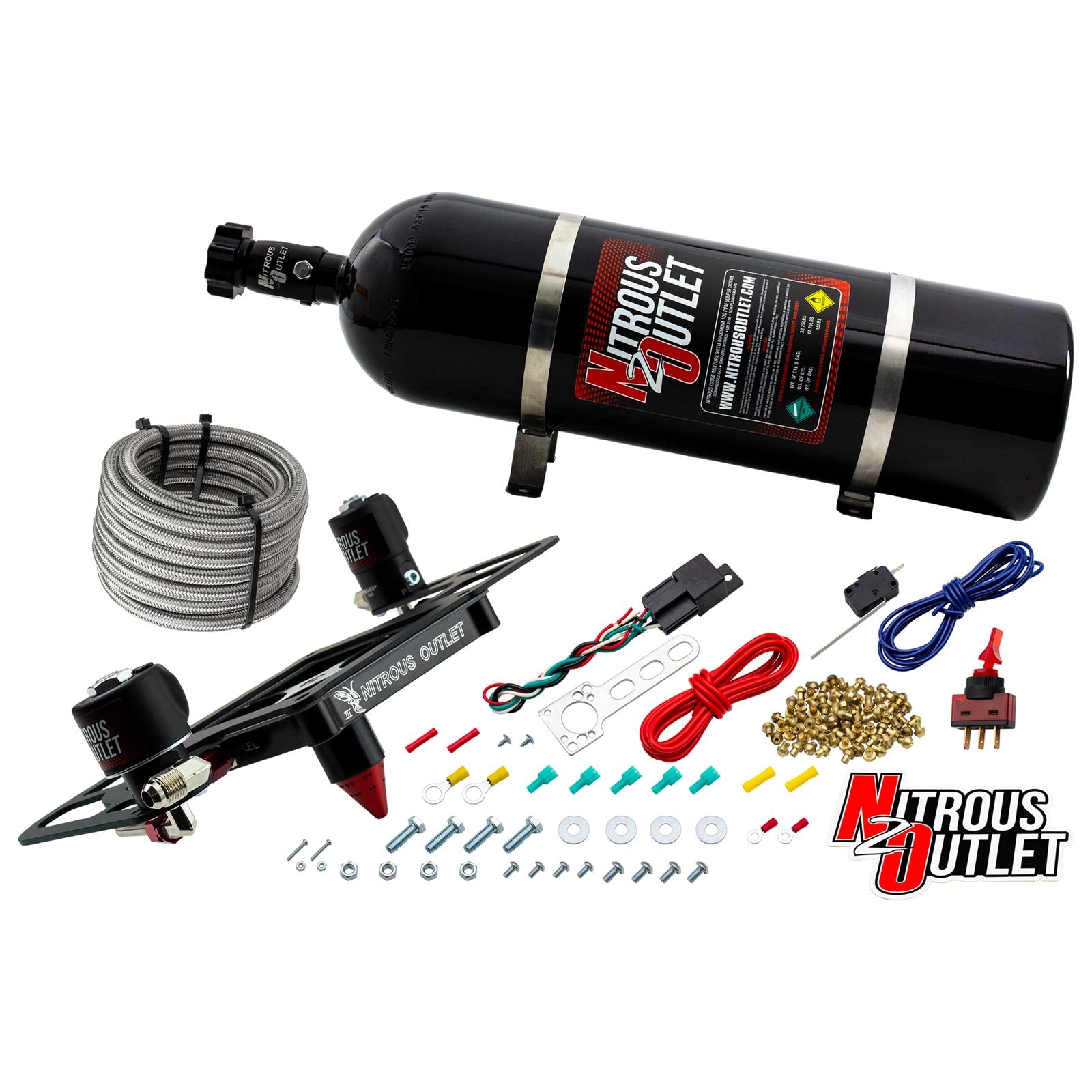 Nitrous Outlet 4500 GENIII Stinger Nitrous Oxide Plate Systems 00-10654-GEN3-15