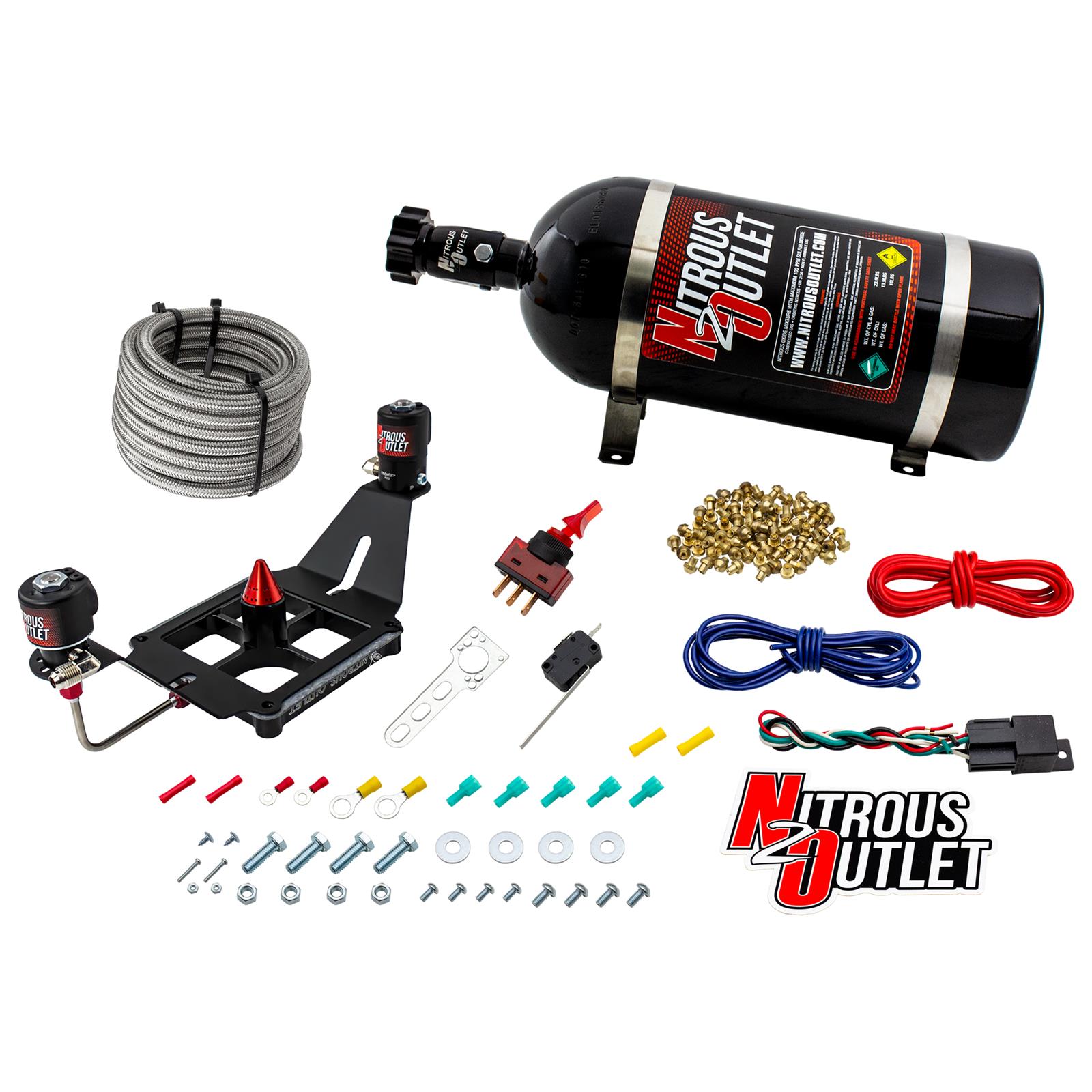 Nitrous Outlet 4500 GENIII Stinger Nitrous Oxide Plate Systems 00-10660-GEN3-10