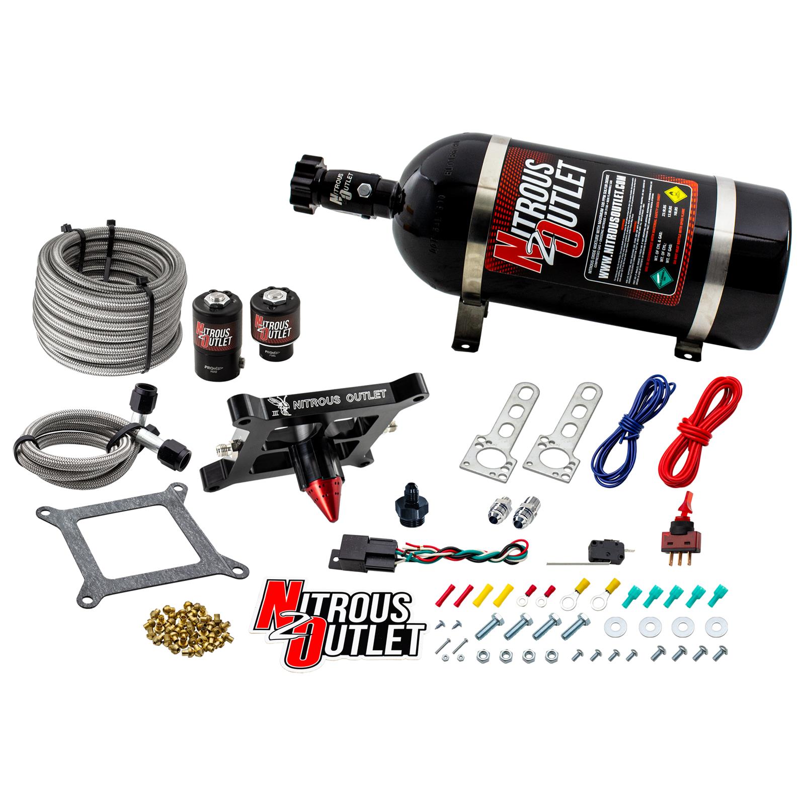 Nitrous Outlet 4150 GENIII Stinger Nitrous Oxide Plate Systems 00-10670-GEN3-10
