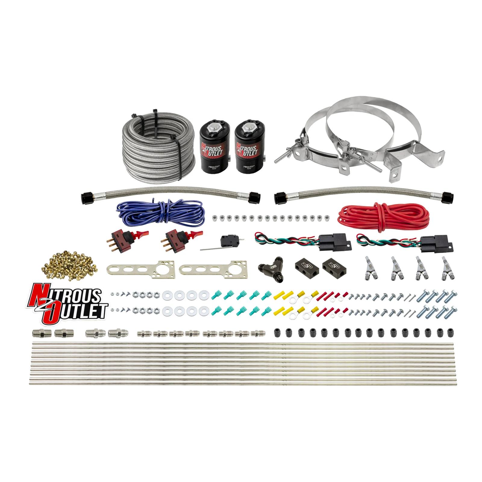 Nitrous Outlet 4-Cylinder Direct Port Nitrous Systems 00-10360-SBT-DS-00