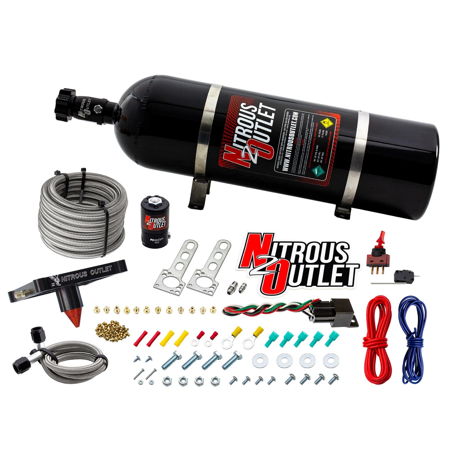 Nitrous Outlet 4500 GENIII Stinger Nitrous Oxide Plate Systems 00-10677-GEN3-15