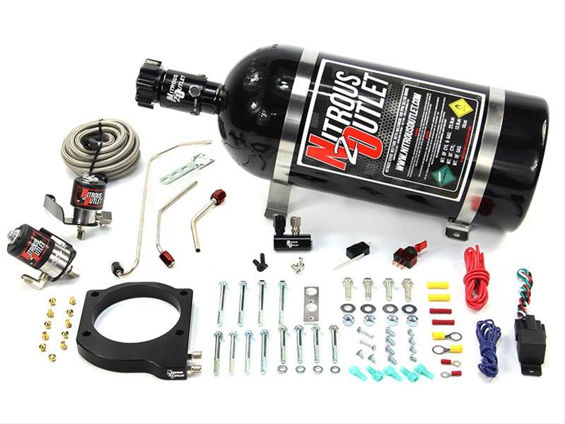 Nitrous Outlet MSD Atomic AirForce Nitrous Oxide Plate Systems 00-10129-MSD-LS1-10