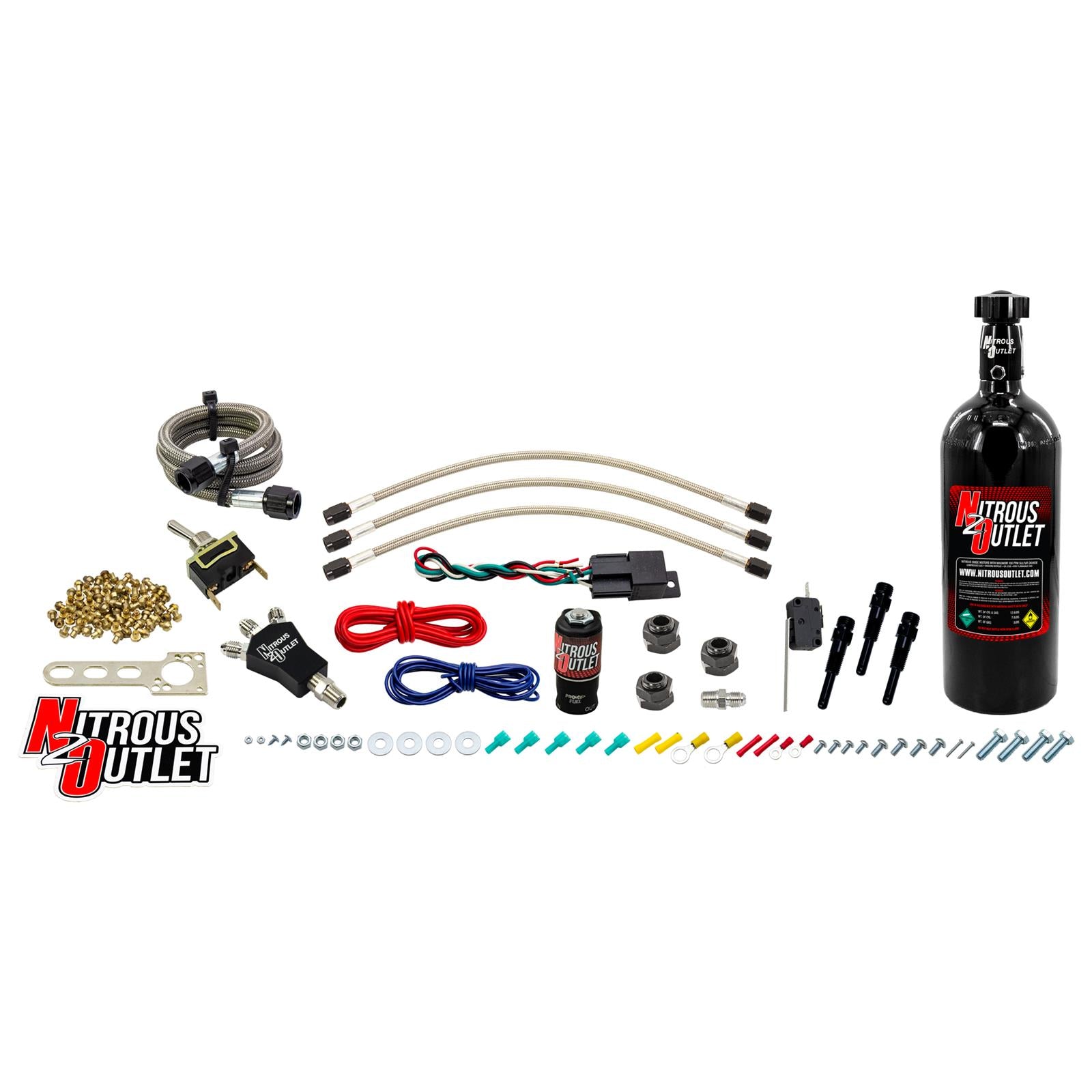 Nitrous Outlet Powersports Nitrous Nozzle Systems 50-10003-5