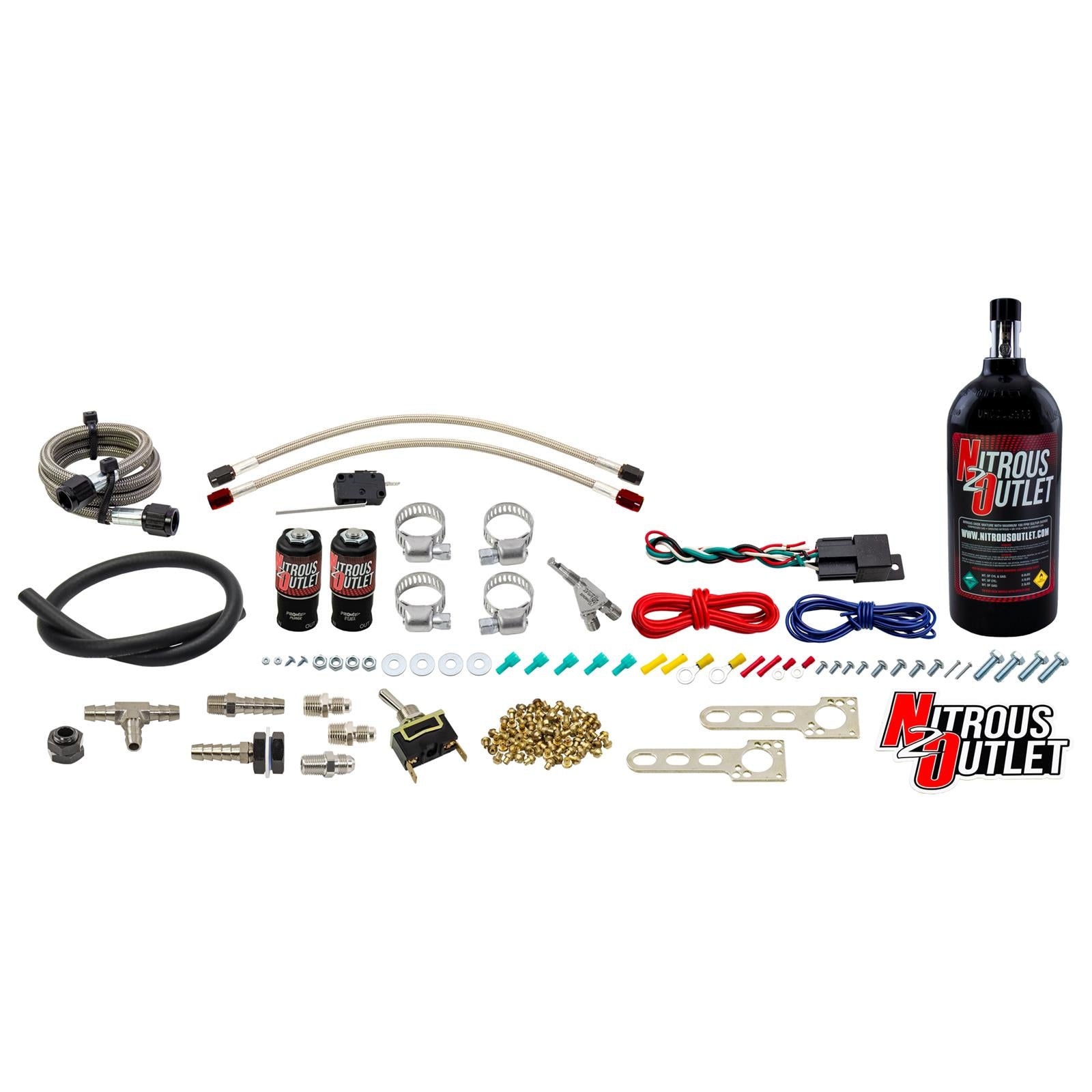 Nitrous Outlet Powersports Nitrous Nozzle Systems 50-10012-2.5
