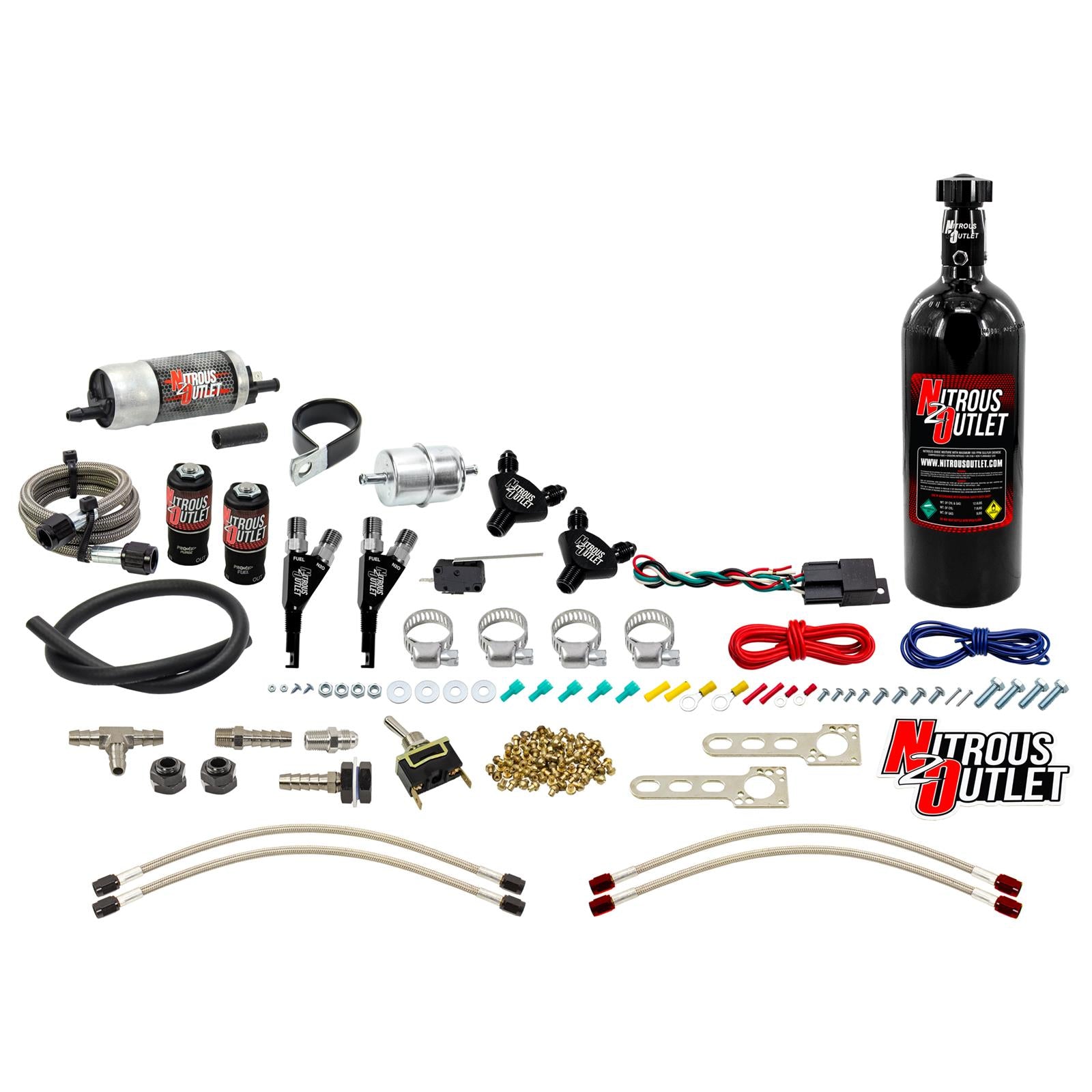Nitrous Outlet Powersports Nitrous Nozzle Systems 50-10020-5