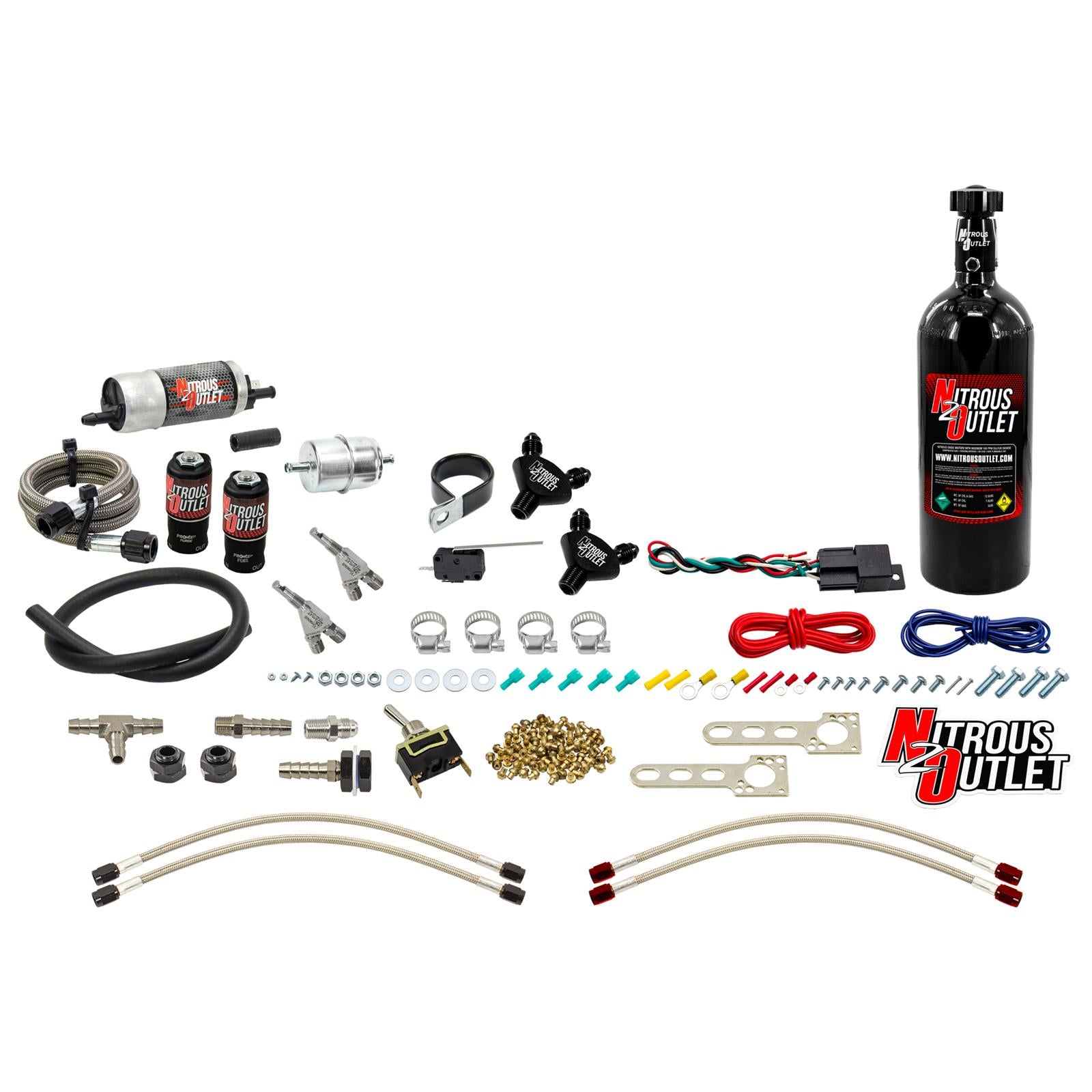 Nitrous Outlet Powersports Nitrous Nozzle Systems 50-10022-5
