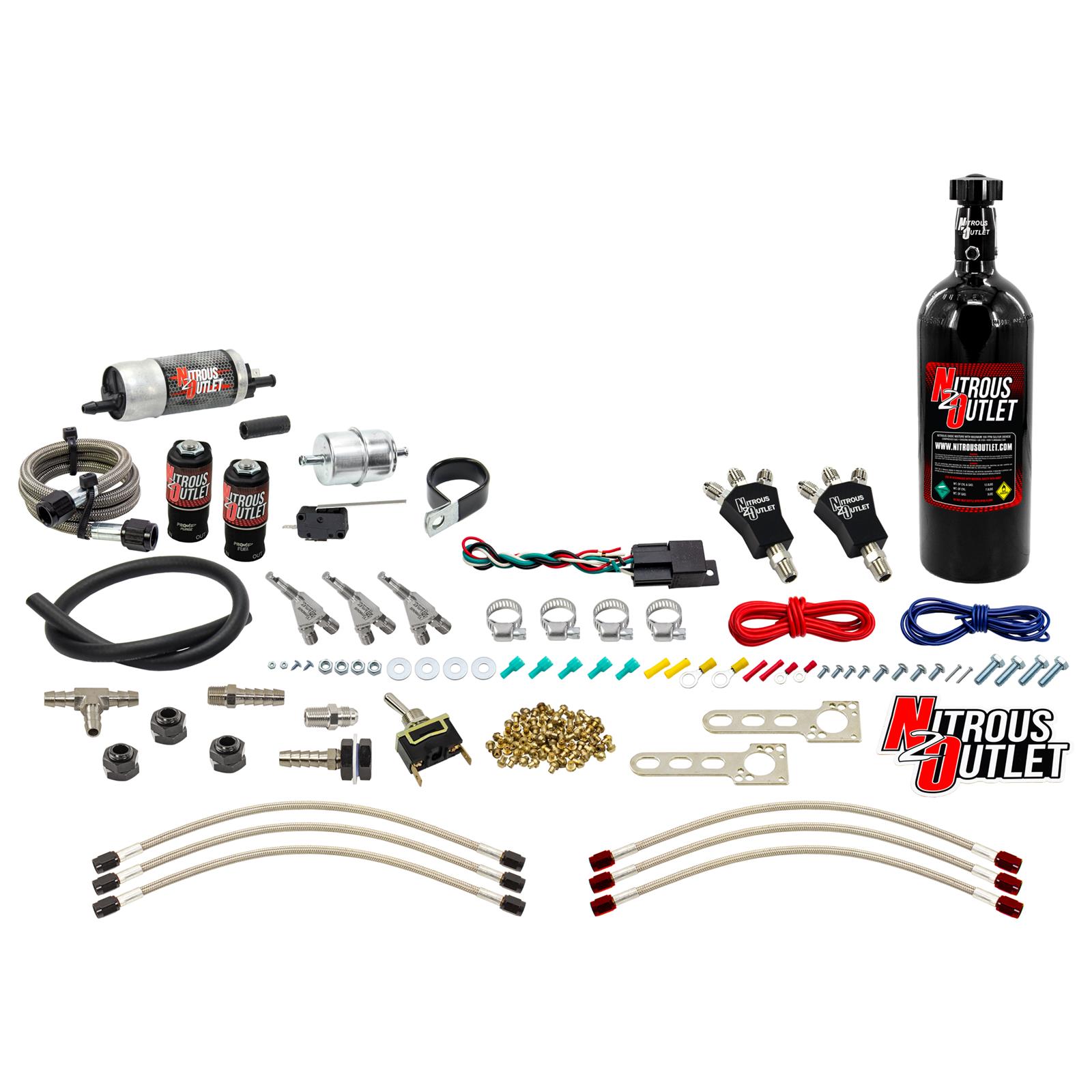Nitrous Outlet Powersports Nitrous Nozzle Systems 50-10032-5
