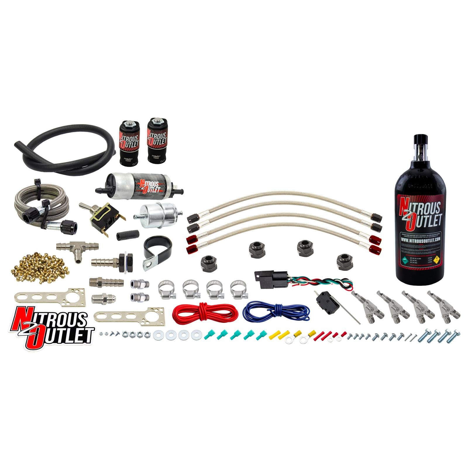 Nitrous Outlet Powersports Nitrous Nozzle Systems 50-10040-2.5